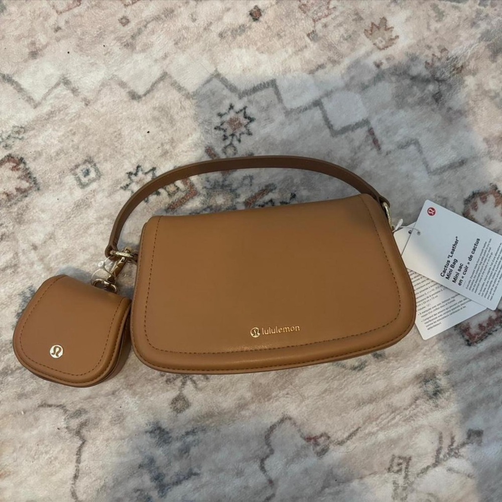 Lululemon Athletica Brown Shoulder Bag